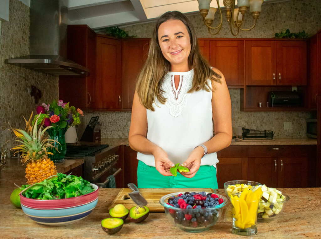 Renal dietitian Jen Hernandez of Plant-Powered Kidneys teaches her clients and students how to include foods like avocado into their diet to help keep their kidneys healthy and happy.