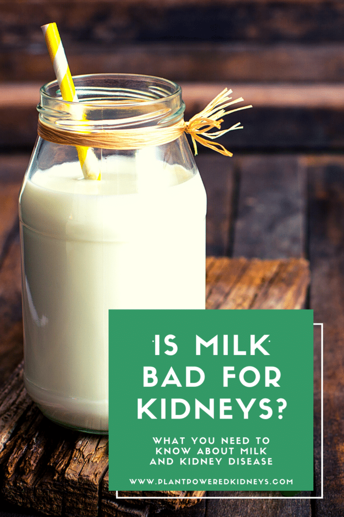 Is milk bad for kidneys?