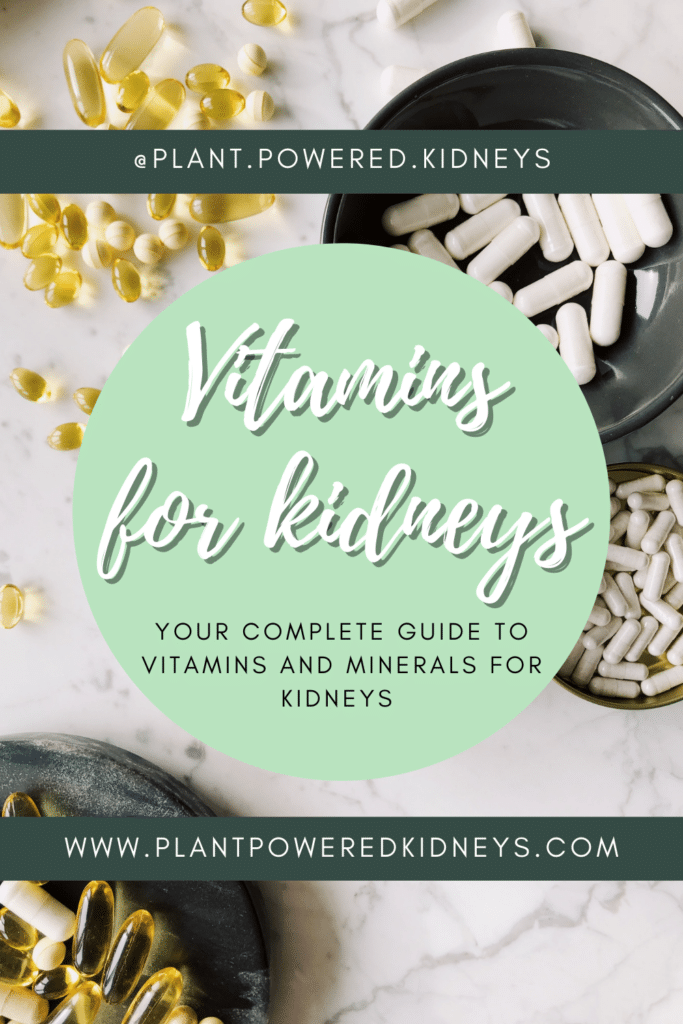 Vitamins for Kidneys Part One: Vitamin D and more!