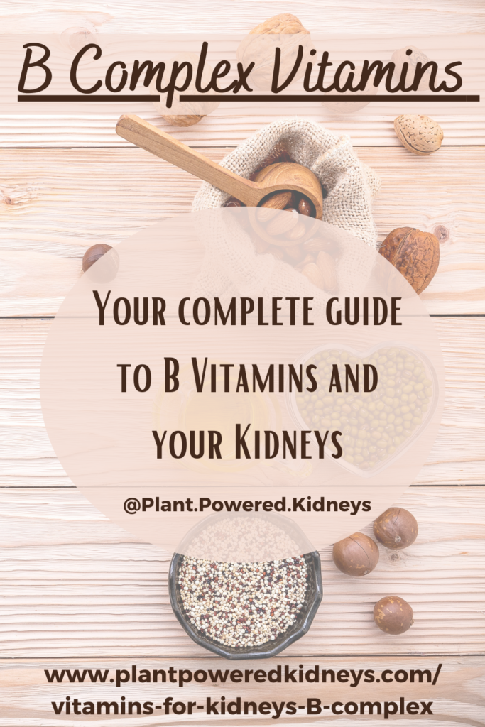Save this image for later when you need to a refresher on vitamins for kidneys! 