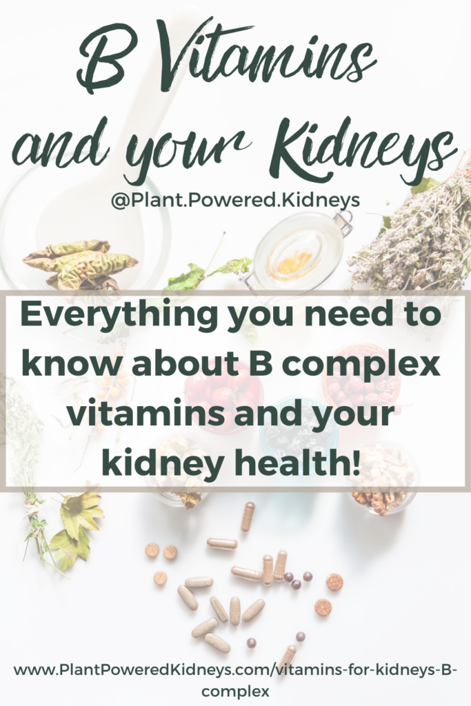 Save this image for later when you need to a refresher on vitamins for kidneys! 