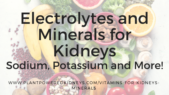 Electrolytes and Kidney Disease: Sodium, Potassium and More!