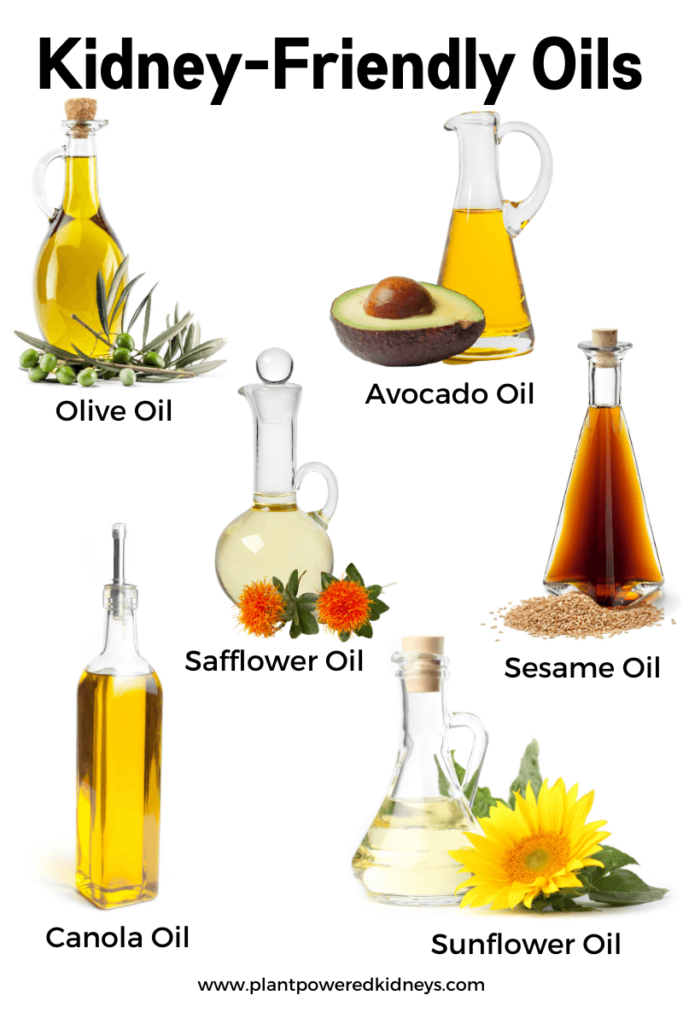 Kidney-Friendly Oils Keto diet for kidney disease