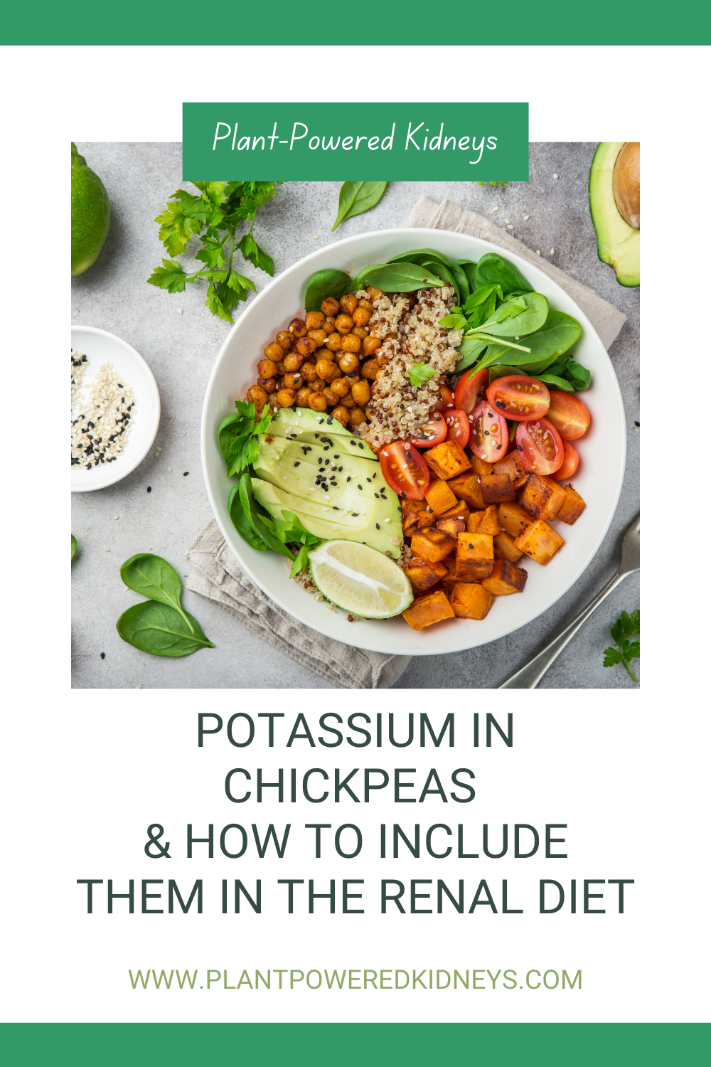 Potassium in Chickpeas & How to Enjoy Them in a Renal Diet