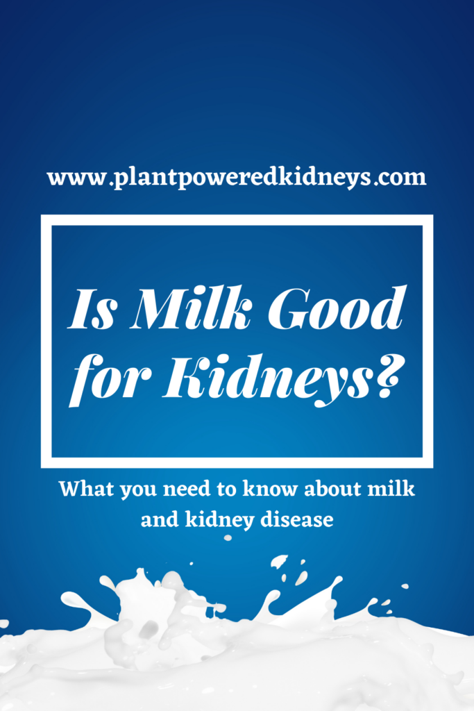 Is milk good for kidneys? What you need to know about milk and kidney disease
[image description: deep blue background behind text. Below is a splash of milk, droplets extending upwards towards the text]