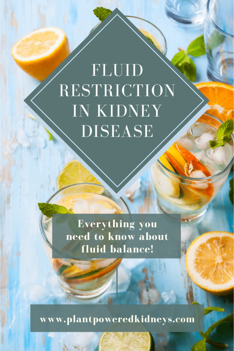 Fluid Restriction in CKD When It's Critical and How Much is Too Much