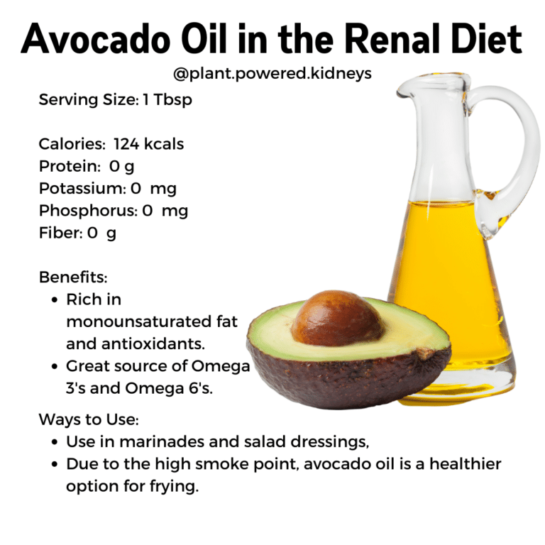 Which Oil is Best for a Kidney Patient? PlantPowered Kidneys