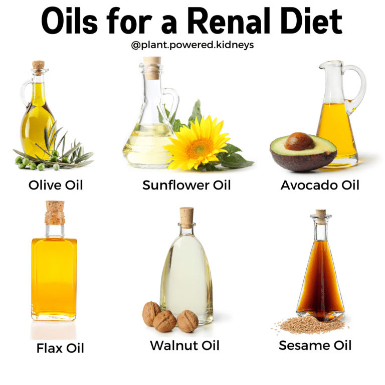 Which Oil is Best for a Kidney Patient? PlantPowered Kidneys
