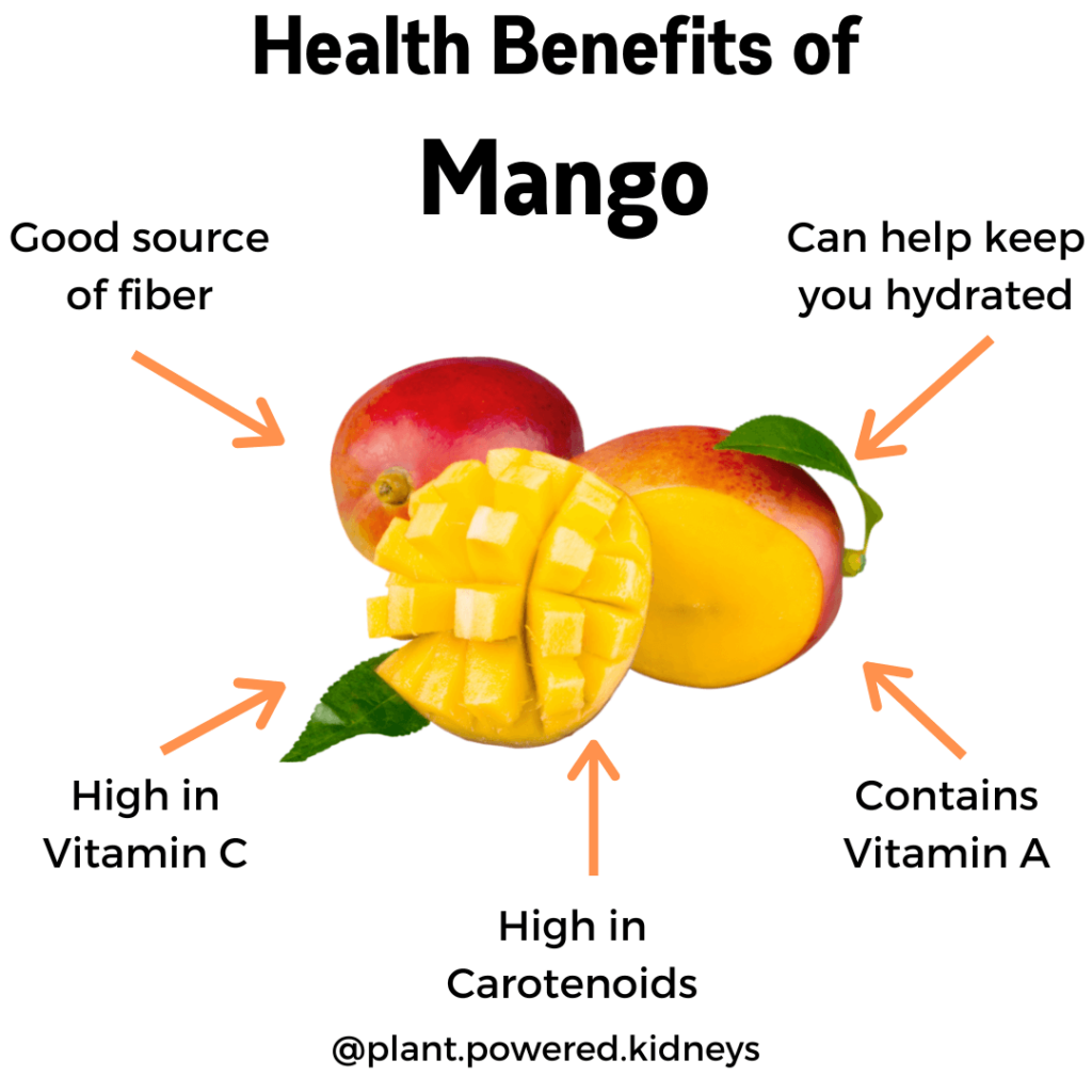 Some of the highlights of the nutritional benefits of mango!