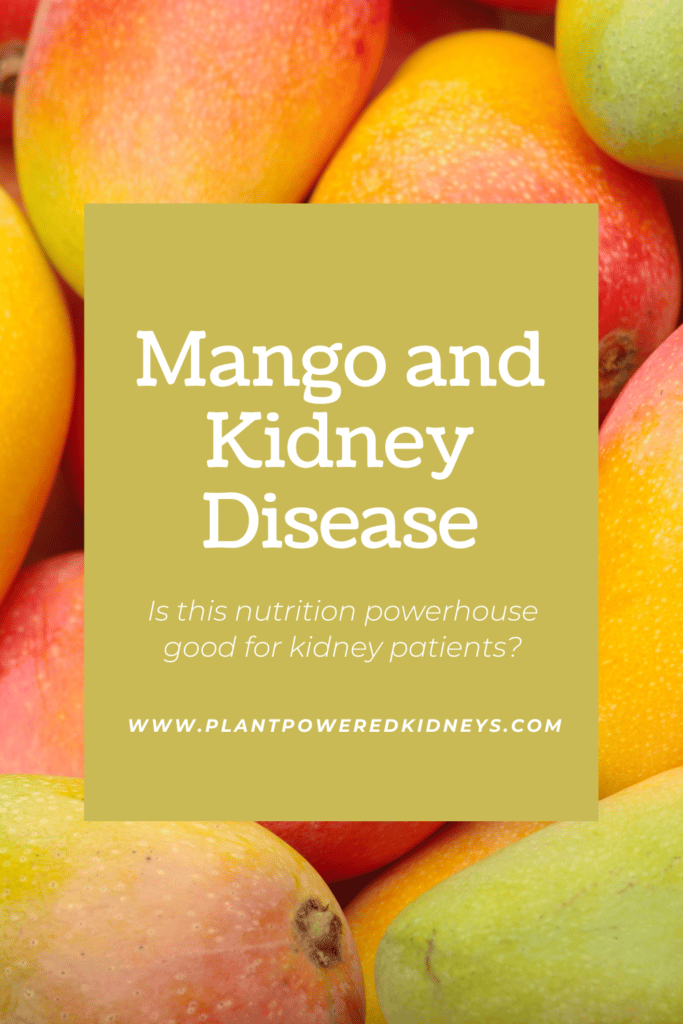 Is mango, a nutrition powerhouse, good for kidney patients?