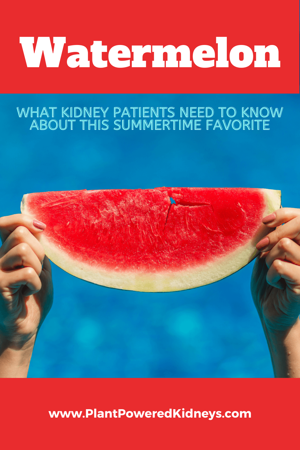 Everything kidney patients need to know about watermelon!