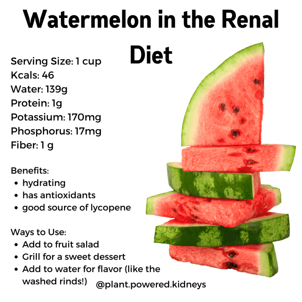 Watermelon nutrition