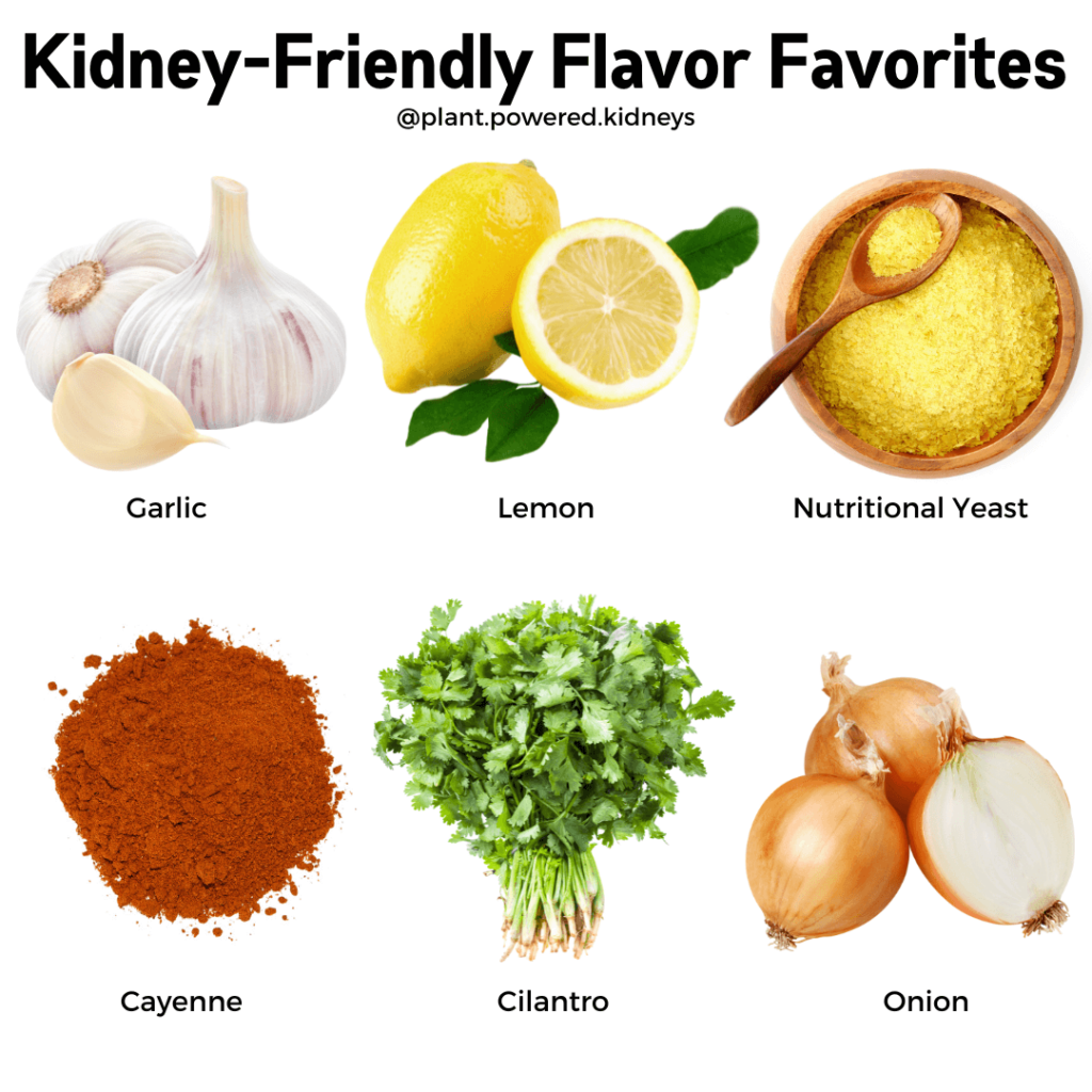 Kidney Friendly flavor favorites 