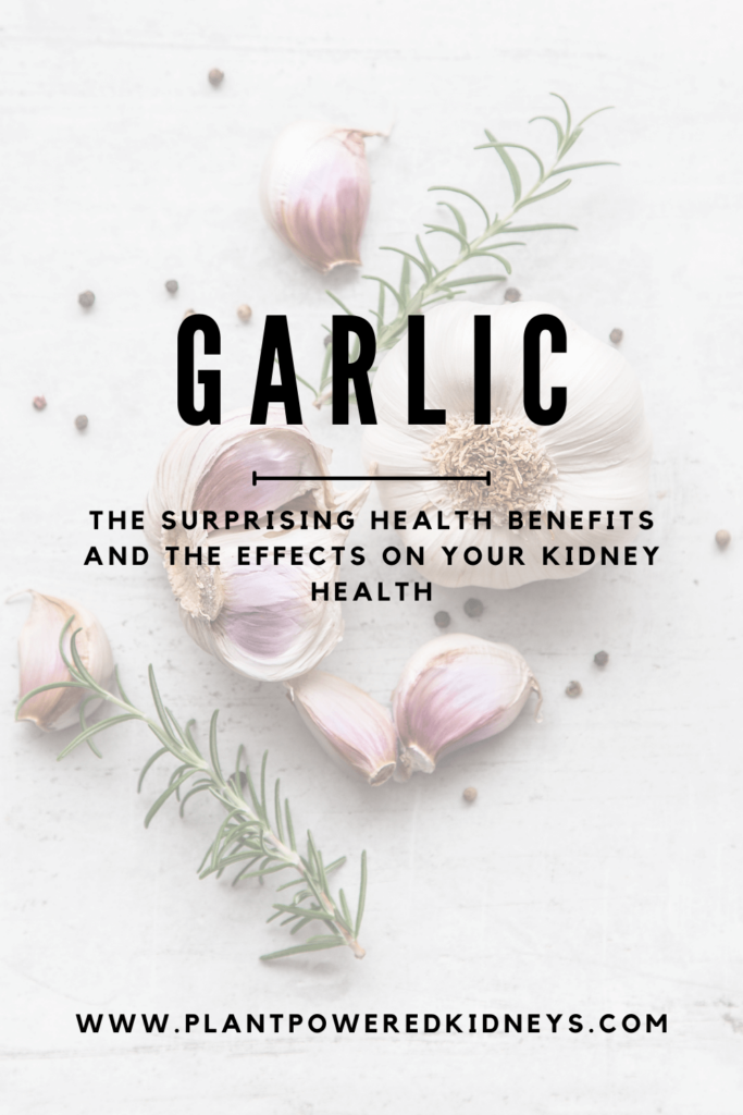 The surprising health benefits of garlic 