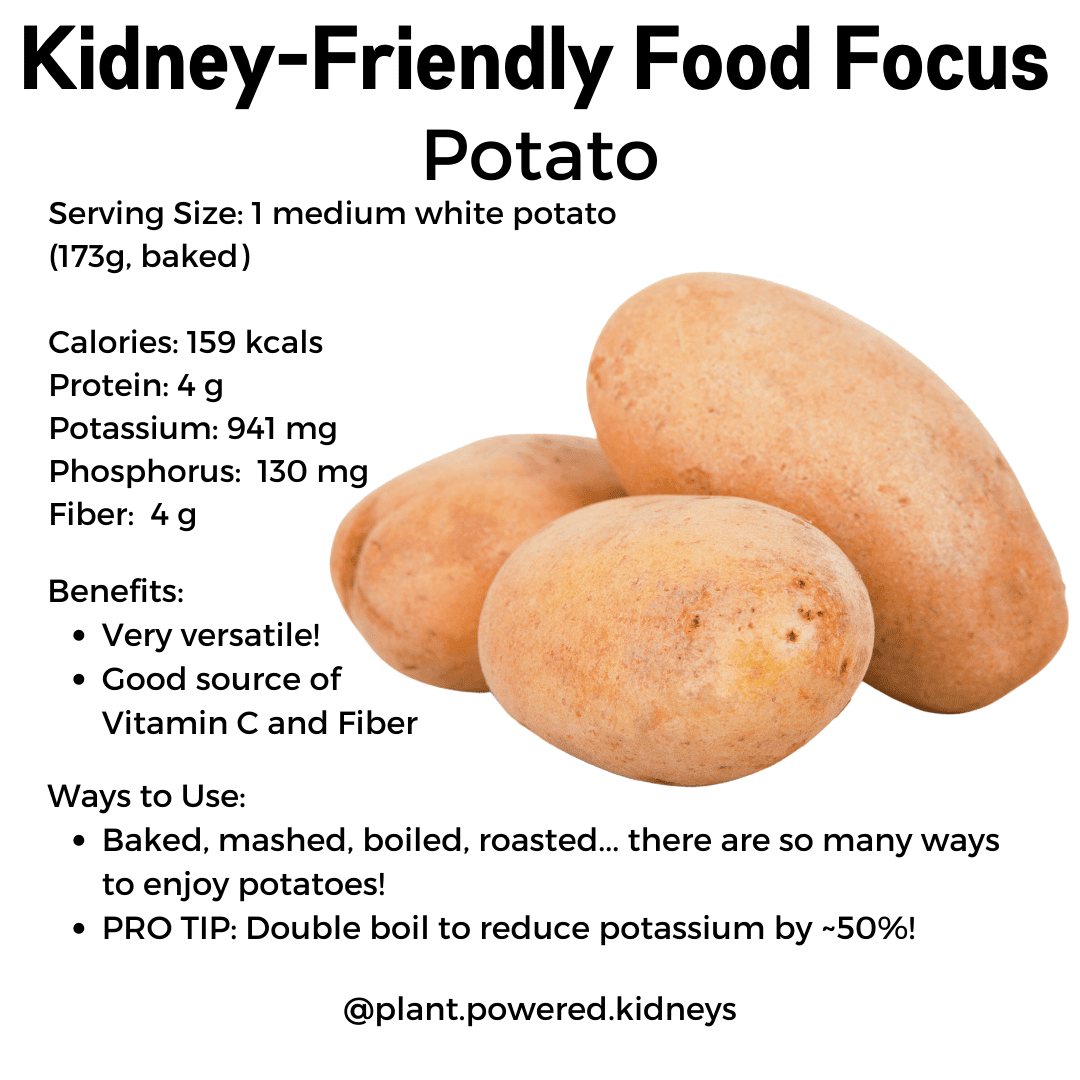 Kidney-Friendly Food Focus: Potatoes

Serving size