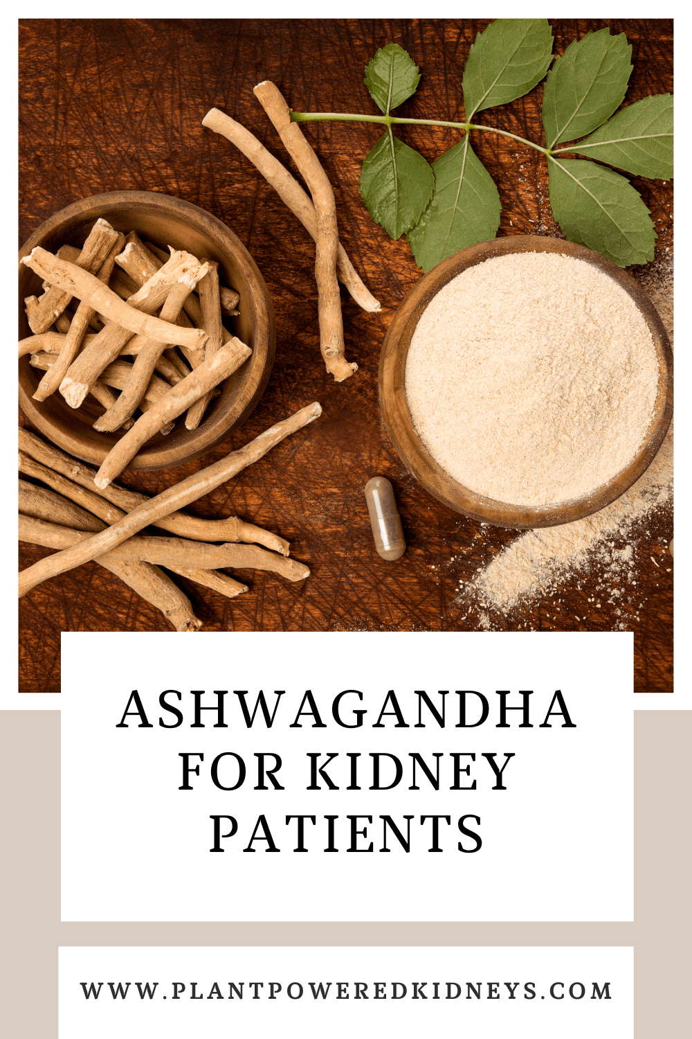 Ashwagandha for kidney patients