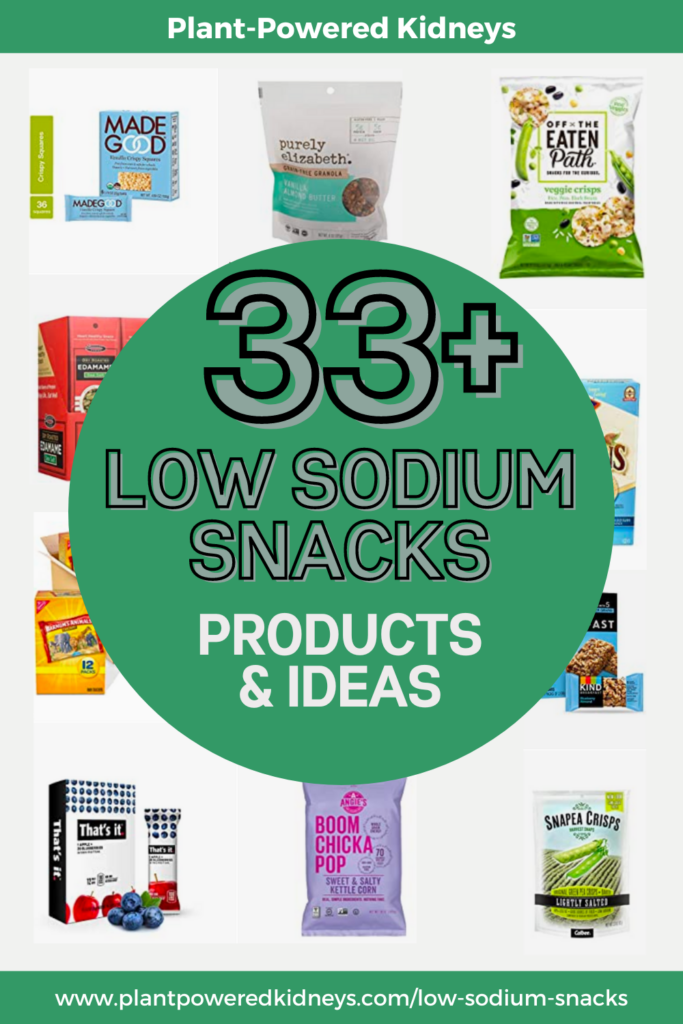 Low Sodium Snacks: 33+ Simple Recipes and Snacks to Buy [Dietitian ...