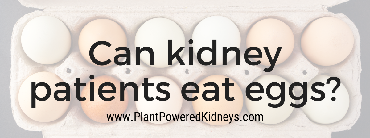 Can Kidney Patients Eat Eggs 
