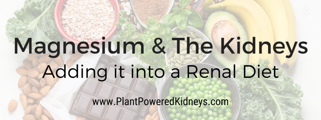 Magnesium and the kidneys